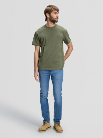 BARBATI - Blugi Albastri LUKE Slim Tapered Barbati