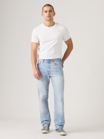 BARBATI - Blugi Albastri Deschisi 501 Straight Barbati