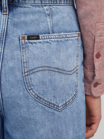 ЖЕНЩИНЫ - Женские Джинсы Светло-Синие STELLA High Waist Wide Leg