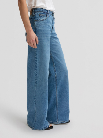 FEMEI - Blugi Albastri HOPE Mid Rise Baggy Femei