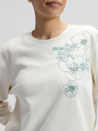 FEMEI - Bluza Alba Regular Femei