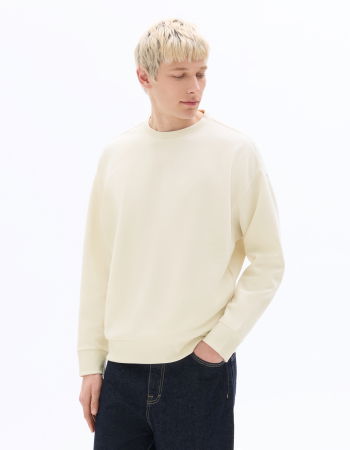 МУЖЧИНЫ - Мужской Свитшот Экрю Loose