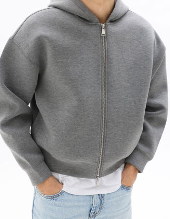 BARBATI - Bluza Gri Oversize Barbati