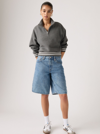 FEMEI - Bluza Gri Regular Femei