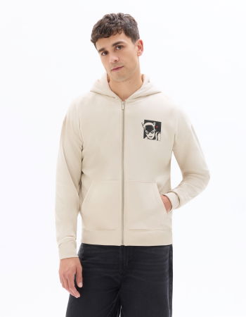 BARBATI - Bluza Crem Oversize Barbati