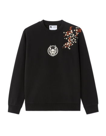 Толстовки - Мужской Свитшот Мужская Черная Толстовка Straight