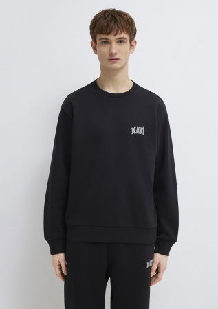 BARBATI - Bluza Neagra Loose Barbati