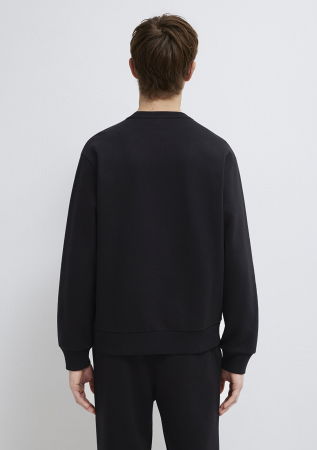 BARBATI - Bluza Neagra Loose Barbati