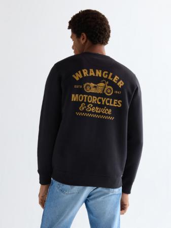 BARBATI - Bluza Neagra Regular Barbati