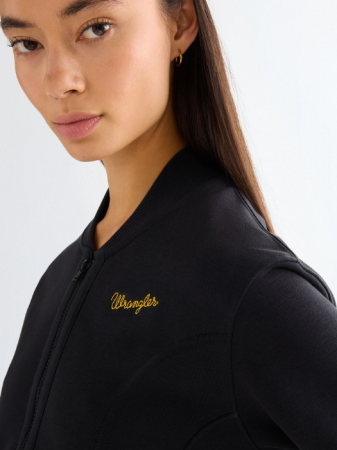 FEMEI - Bluza Neagra Regular Femei