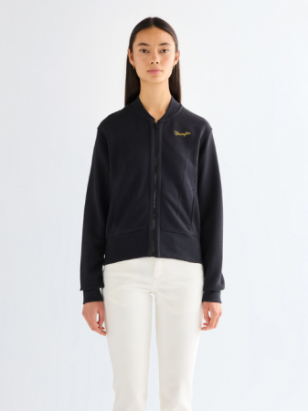 FEMEI - Bluza Neagra Regular Femei