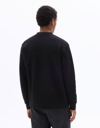 МУЖЧИНЫ - Мужской Свитшот Черная Regular