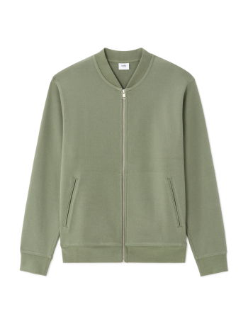 BARBATI - Bluza Verde Regular Barbati