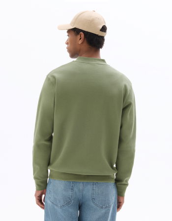 BARBATI - Bluza Verde Regular Barbati