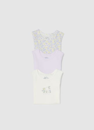 ДЕВОЧКИ - Боди С Коротким Рукавом Для Девочек Coconut Milk 0-9 Месяцев