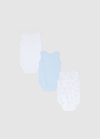 МАЛЬЧИКИ - Боди С Коротким Рукавом Для Мальчиков Halogen Blue 0-9 Месяцев