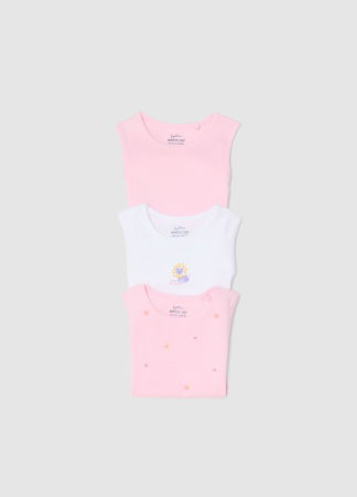 FETE - Body Maneca Scurta Nosegay Fete 0-9 Luni