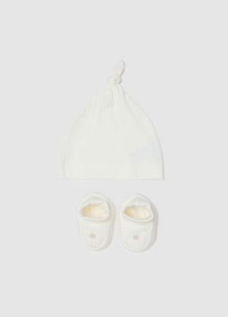 ДЕВОЧКИ - Шапка Для Девочек Белая 0-9 Месяцев