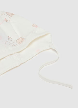 FETE - Caciula Roz Fete 0-9 Luni