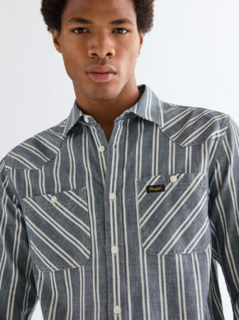 BARBATI - Camasa Gri Inchis Regular Barbati