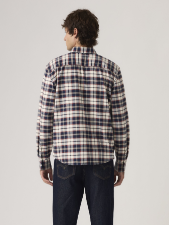 IMBRACAMINTE - Camasa Alba/Neagra Regular Barbati