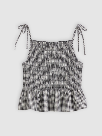 Camasi - Camasa Alba/Neagra Slim Femei