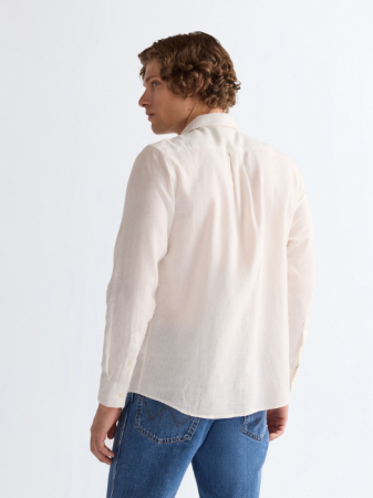 BARBATI - Camasa Crem Regular Barbati