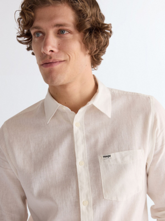 BARBATI - Camasa Crem Regular Barbati