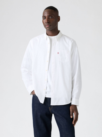 BARBATI - Camasa Alba Regular Barbati