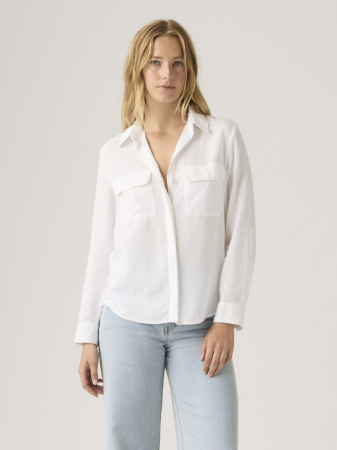FEMEI - Camasa Alba Regular Femei