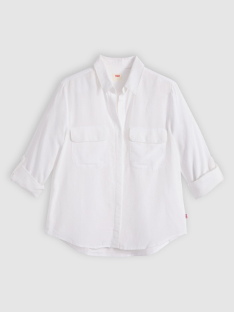 FEMEI - Camasa Alba Regular Femei