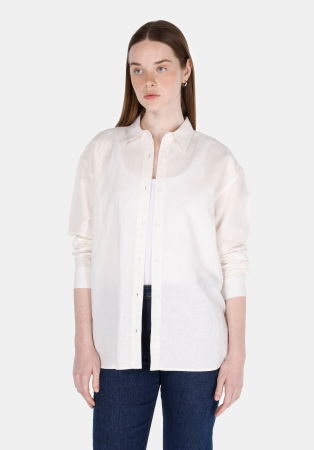 ОДЕЖДА - Женская Рубашка Белая Regular