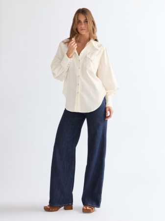 ЖЕНЩИНЫ - Женская Рубашка Белая Relaxed