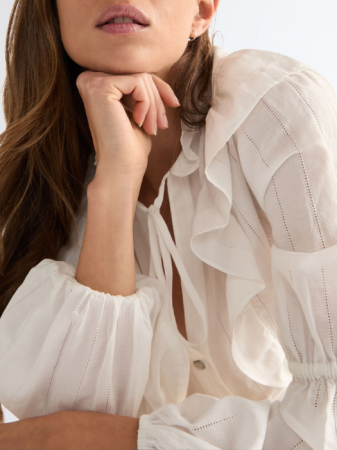 ЖЕНЩИНЫ - Женская Рубашка Белая Slim