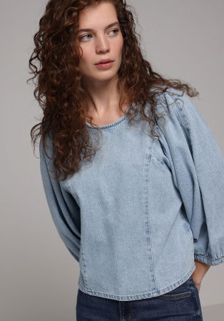 ЖЕНЩИНЫ - Женская Рубашка Синяя