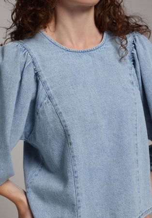 ЖЕНЩИНЫ - Женская Рубашка Синяя