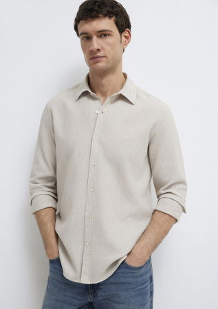 Camasi - Camasa Bej  Barbati