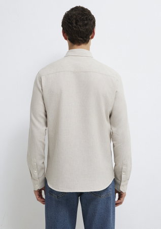 Camasi - Camasa Bej  Barbati