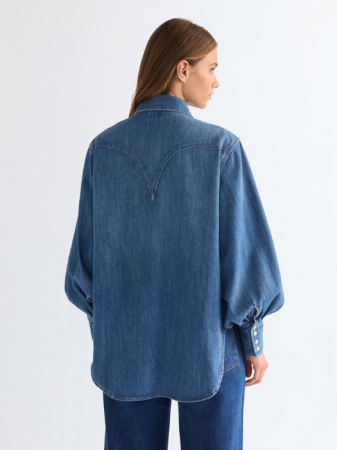 FEMEI - Camasa Blue Relaxed Femei