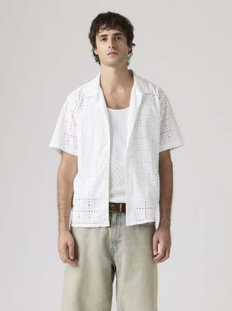 Camasi - Camasa Cu Maneca Scurta Alba Regular Barbati