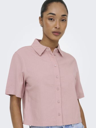 FEMEI - Camasa Cu Maneca Scurta Burnished Lilac   Femei