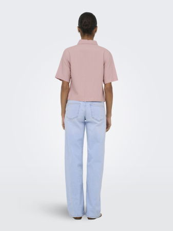 FEMEI - Camasa Cu Maneca Scurta Burnished Lilac   Femei