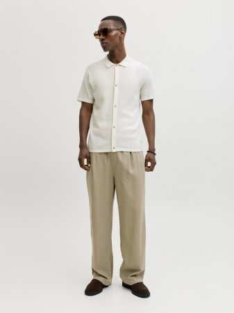 Camasi - Camasa Cu Maneca Scurta Alba Regular Barbati