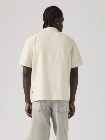 IMBRACAMINTE - Camasa Cu Maneca Scurta Crem Regular Barbati