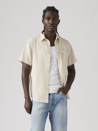 Camasi - Camasa Cu Maneca Scurta Gri Regular Barbati