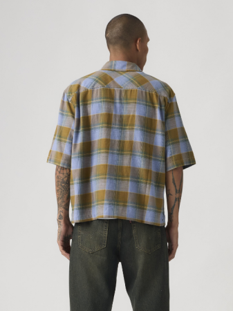 Camasi - Camasa Cu Maneca Scurta Multicolor Relaxed Barbati