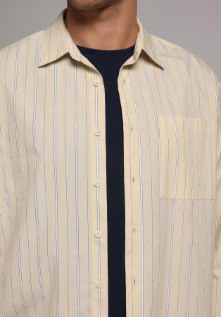 МУЖЧИНЫ - Мужская Рубашка Жёлтая Boxy