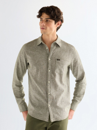BARBATI - Camasa Gri Deschis Regular Barbati