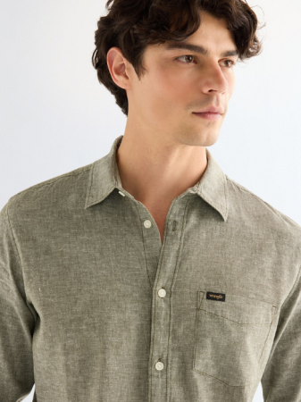 МУЖЧИНЫ - Мужская Рубашка Серая Regular