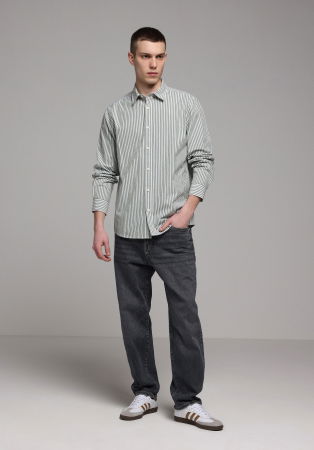 BARBATI - Camasa Gri Deschis Barbati